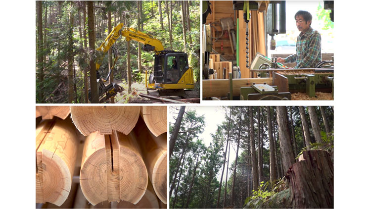 UCHIKO-MORIMACHI บริษัทรับสร้างบ้านไม้ซุงในญี่ปุ่น