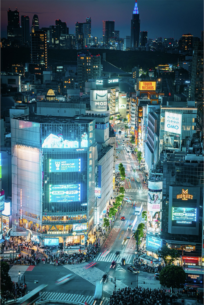 12 ภาพถ่ายเมืองกลางคืนสุดน่าหลงใหลจากญี่ปุ่น