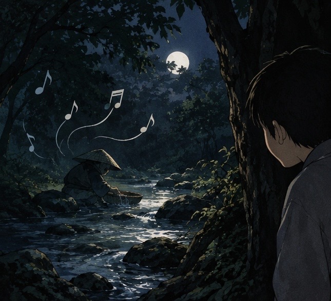 สยองผีญี่ปุ่น : ปริศนาเสียงล้างถั่วแดง (Azuki Arai Yokai)