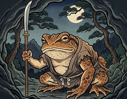 สยองผีญี่ปุ่น : คางคกยักษ์ (Ogama Yokai)
